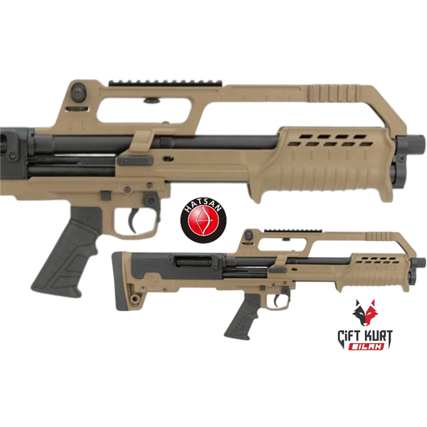 Hatsan Escort Magnum BULLTAC Pompalı FDE Av Tüfeği (Yeni Versiyon)